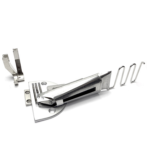 303 KALIN MATERYAL ÇİFT PABUÇ İKİYE KATLAMA APARATI 30MM-15MM